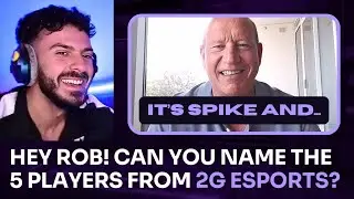 Tarik Asks SEN CEO Rob Moore & FNS to Name 5 Players From 2G Esports