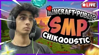 PUBLIC Minecraft SMP LIVE 😱 | Viewers Can Join! |