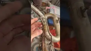 Baritone saxophone from 1905! Part 2