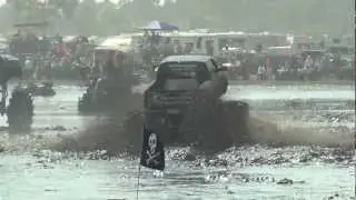 construction development mud truck at mudfest