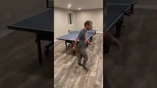 Killing cross table shot #tabletennis #pingpong #9yearsold #subscribe