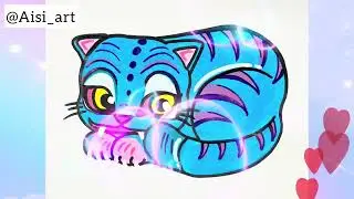 Drawing K-pop Demon Hunters Derpy tiger #huntrix #kpopdemonhuntersnetflix #duffy #derpytiger 