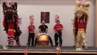 Lion dance 2016 Guelph International Languages Program