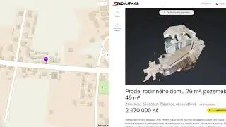 3D scan NEMOVITOSTI na sreality.cz