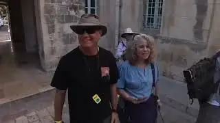 Part 1, POOL of BETHSAIDA RUINS, Old City JERUSALEM. Sept. 27, 2023.