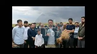 MAĞARACIK KÖYÜ'NDE EKİNLER KURUDU, ÇİFTÇİ İSYAN ETTİ
