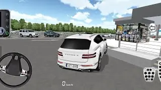 New white Mercedes G63 For Parking - 3d Driving Class android game || Car Game #gameplay #cargame