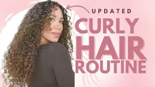 Curly Hair Routine for Frizz Free, Moisturized, Defined Curls! Wash Day | Perfect Curls Every Time!