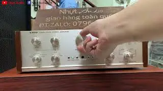 [MID-MONTH SALE] TRIO KA 6000 AMPLIFIER, 4 IRON TRANSISTORS, CAPACITOR OUTPUT, 2 WOODEN PANELS (3...
