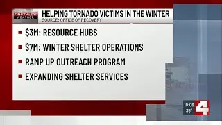City works to help May 16 tornado victims as snow, cold weather compounds struggles