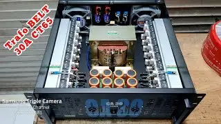 REVIEW POWER RAKITAN TRAFO BELT 30A CT65 | 12 Elco SR AUDIO | 9set sanken super