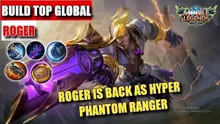 Roger Is Back As Hyper. Phantom Ranger Gameplay.#mobilelegends #roger