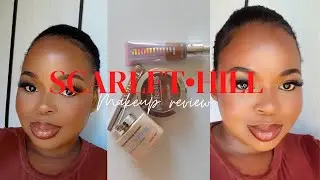 A SIMPLE AFFORDABLE MAKE UP ROUTINE FT Scarlet Hill make up review by  MR PRICE