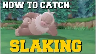 HOW TO CATCH SLAKING IN POKEMON BRILLIANT DIAMOND AND SHINING PEARL (SLAKING LOCATION)