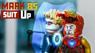 Lego Iron Man Mark 85 Suit Up Scene in Stop Motion