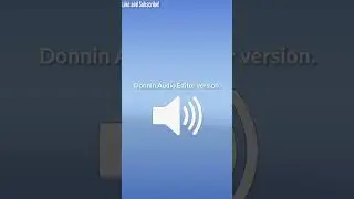 Audacity and Donnin Audio Editor Reverb Difference