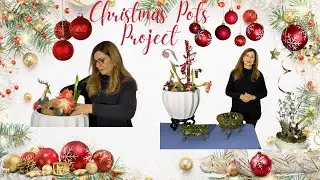🎄 Festive Christmas Pots with Nvart! 🌟