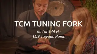 TCM Therapy Tuning Fork, Metal 144 Hz, LU9 Taiyuan Point, TTF-TCM-MT - Meinl Sonic Energy