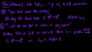 (IC 3.9) Source coding theorem (optimal lossless compression)