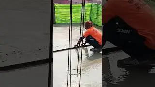 Roof Casting Work #construction #roofcasting #masonwork #youtube