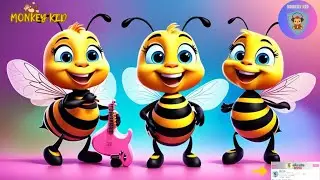 NHẠC THIẾU NHI VUI NHỘN I NHỮNG CH&Uacute; ONG VUI VẺ I S&Aacute;NG T&Aacute;C: GẤU M&Egrave;O x PHẠM H&Ugrave;NG #monkeykid