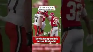 Tyrann Mathieu reconheceu a verdadeira PANCADA que tomou. 😅 #nflbrasil #nfl #chiefs #micdup