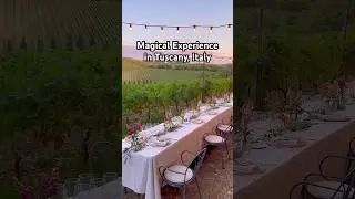 One of the BEST experiences in Tuscany, Italy 🍷 #tuscany #italytravel #italytravelguide #hotels
