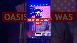 Oasis in LA was Epic! #oasis #liamgallagher #noelgallagher #america #usa #la #livemusic #losangeles