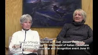 Italian Canadians deeply impacted by WW2 internments, fed apology recognition in North Bay June 5-12