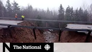 Storm damage cuts off communities in Nova Scotia, Newfoundland
