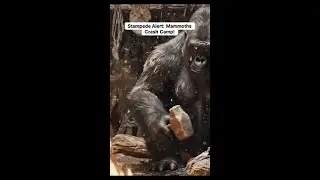 Epic Mammoth Encounter: Chaos Unleashed!