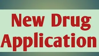 New Drug Application| NDA|pharmaceutical regulatory science|Unit 2|Sem 8 #newdrugapplication #NDA