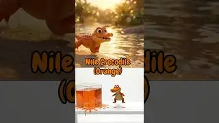 M N O P Meerkat Crocodile Ostrich Porcupine &ndash; Green Orange Pink Blue | ABC Animals Colors Song Kids