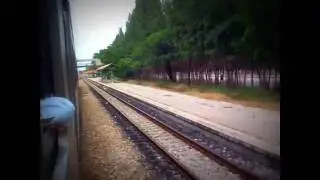 Train journey Bangkok to Aranya Prathet
