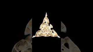 Capturing TRIANGULAR Cymatics🔊🤯 #triangle #capture #cymatics