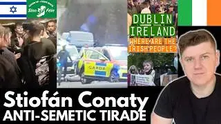 Sinn F&eacute;in Thugs Attack Men Waving Israeli Flags!
