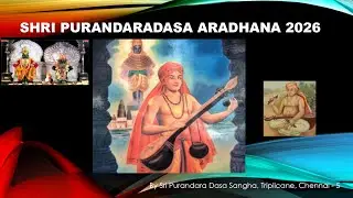 ShriPurandaraDasa Aradhane (Day 5, 13-1-2026) - Pravachana By Pt.Shridarachar Joshi @UM Chennai 5