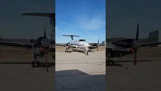 Beechcraft King Air B200 #kingair #beechcraft #aviationguys ✈️🛩🛫👍🏾