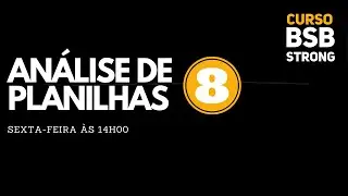 An&aacute;lise de planilhas #008