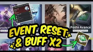 Guide & Astuces : Que farm durant l'event x2 ? Qui reset sur Etheria Restart ?