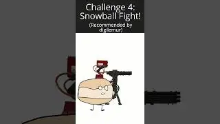 FROSTY FIGHT! TKB MINI SEASON 2 EPISODE 4! #TKB-Shorts #tpot #bfb #bfdi #osc