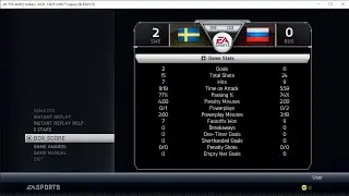 NHL 16 + легенды 90х / Олимпийский турнир 2022 / Россия - Швеция /Полуфинал
