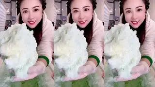 Ajing / ASMR ICE EATING / ASMR MUKBANG ICE EATING SOUNDS FROM THE FROZEN WATER