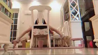 ✨ Sexy Goddess Look | High Heels & Black Stockings 😘 一字马