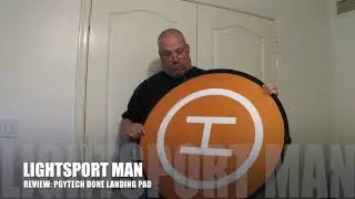 LightSport Man Review PGYTECH Drone Landing Pad