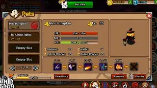 Ninja Saga Halloween PET: Mini Pumpkin 2015