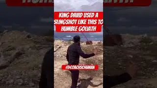 King David used a slingshot like this to humble Goliath