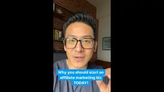 Why You MUST Start Affiliate Marketing Today! #shorts