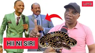 INASIKITISHA SIRI IMEVUJA | MCHUNGAJI AWATAJA MANABII WANAOTUMIA NYOKA