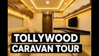 Tollywood Caravan Interiors Revealed | How Celebrity Vanity Vans Are Built & Business Behind Them